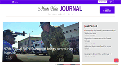 Desktop Screenshot of montevistajournal.com